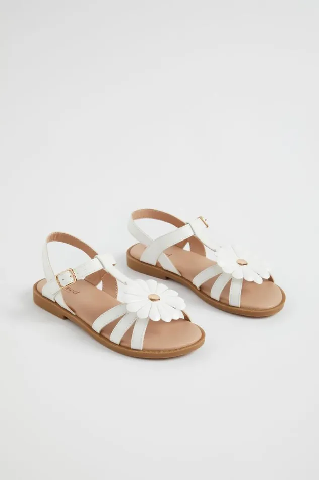 Seed Heritage Sandals and Slides Daisy Sandal White 8211 Teen GirlGirl