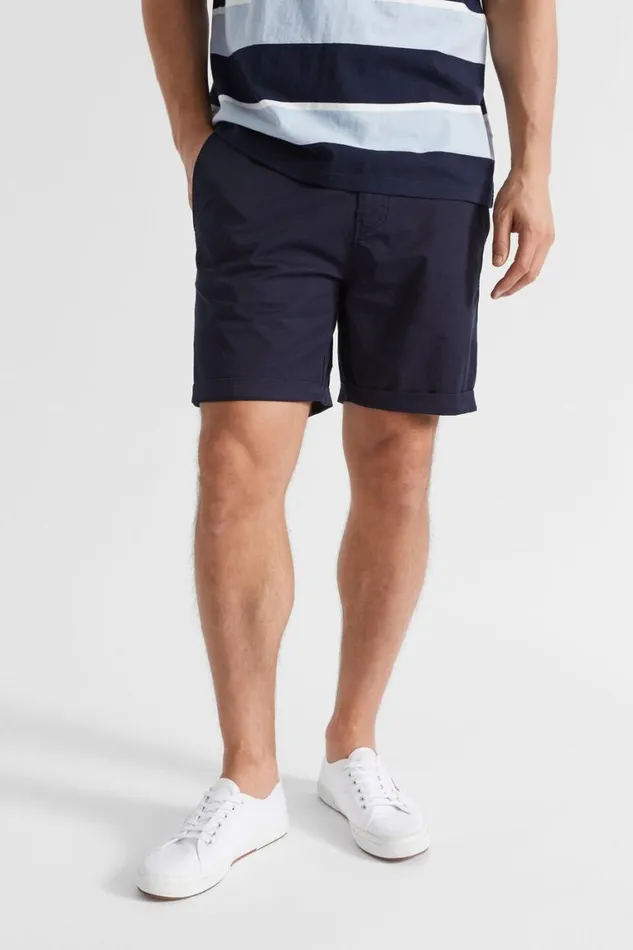 Seed Heritage Shorts Chino Short Midnight Blue 8211 Man