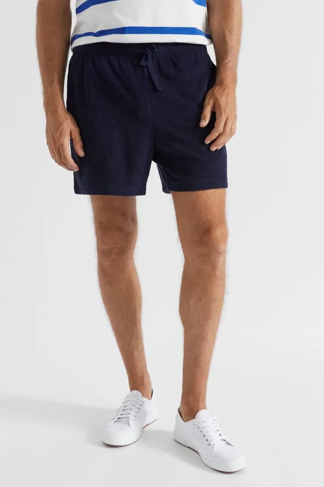 Seed Heritage Shorts Terry Short Midnight Blue 8211 Man