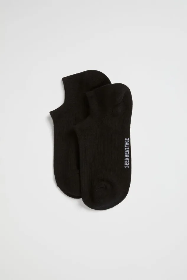 Seed Heritage Socks and Tights Sneaker Sock Black 8211 Woman