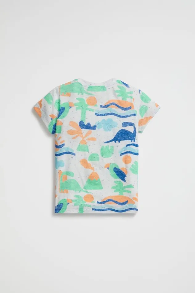 Seed Heritage TShirts and Tops Volcano Tee Marine Speckle 8211 Baby