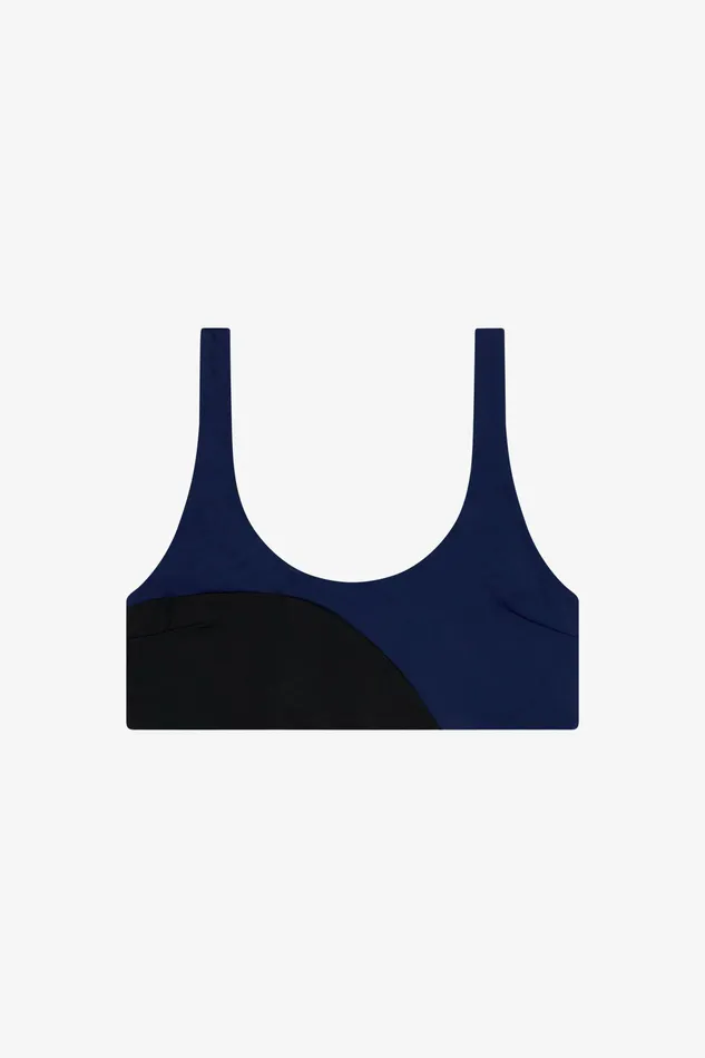 Shop Bikini Tops Mara Hoffman Lira Bikini Top Blue