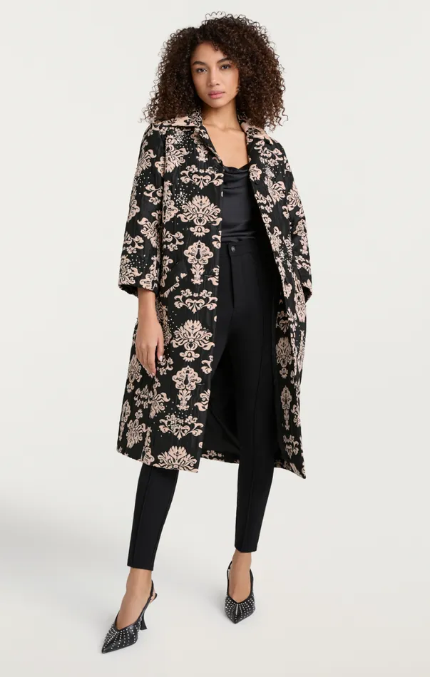 Shop Haisley Coat Black Cinq Sept Outerwear
