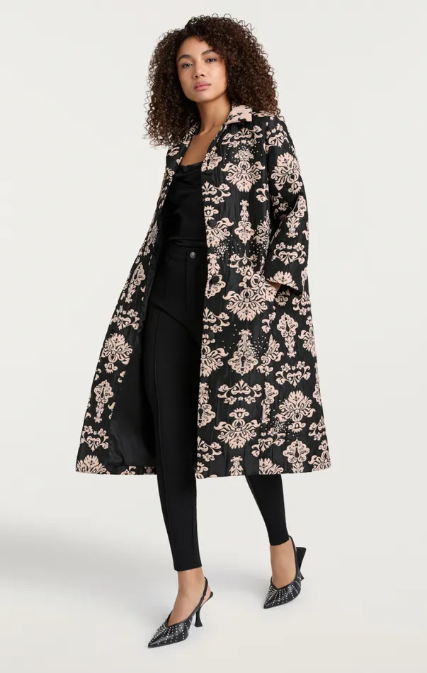 Shop Haisley Coat Black Cinq Sept Outerwear