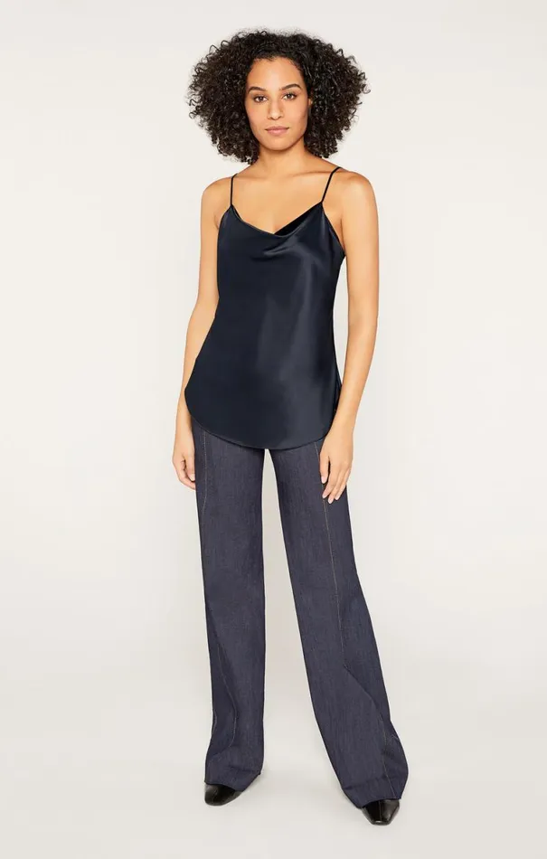 Shop Marta Cami Navy Cinq Sept Tank Tops and Camisoles