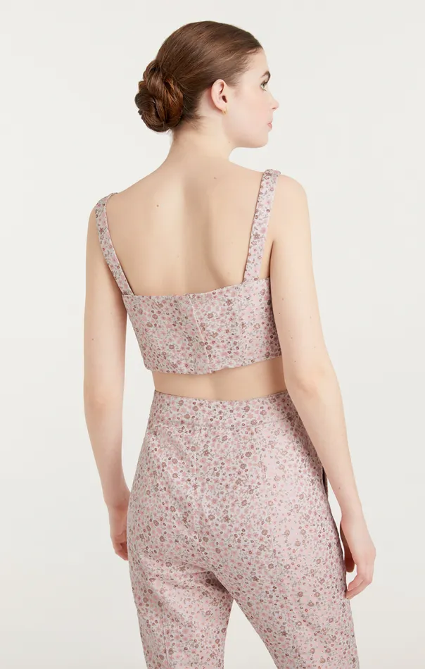 Shop Porter Top Pale Rose Multi Cinq Sept Tank Tops and Camisoles