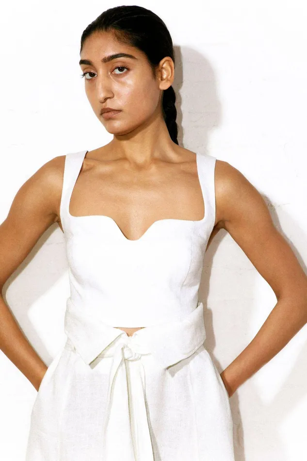 Shop Tops Mara Hoffman Jini Top White Shop Tops Mara Hoffman Jini Top White
