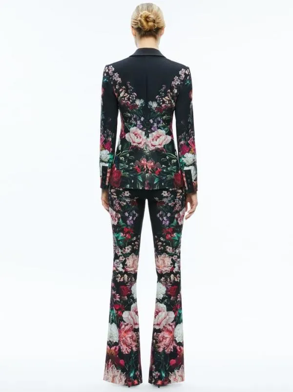 Suits Women Alice Olivia BREANN LONG FITTED BLAZER After Midnight