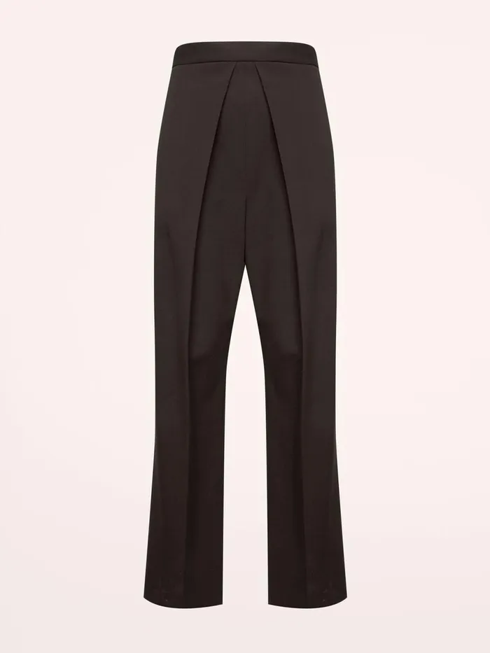 The Palazzo Trousers Chocolate Women Wolford Trousers and Jumpsuits