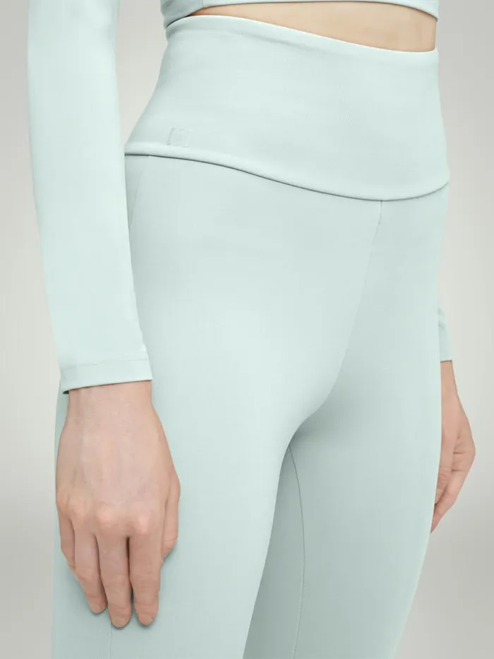 Warm Up Leggings Aqua Women Wolford Athleisure Leggings