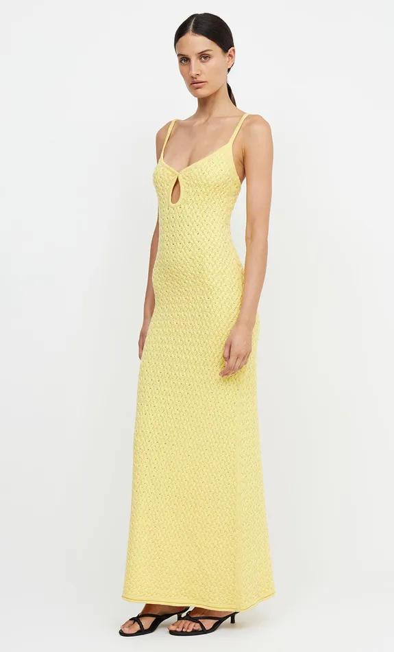 Woman Bec Bridge Maxi Dresses EFFIE KNIT KEY MAXI DRESSFINAL SALE 8211 NO RETURNS Daffodil Yellow Woman Bec Bridge Maxi Dresses EFFIE KNIT KEY MAXI DRESSFINAL SALE 8211 NO RETURNS Daffodil Yellow
