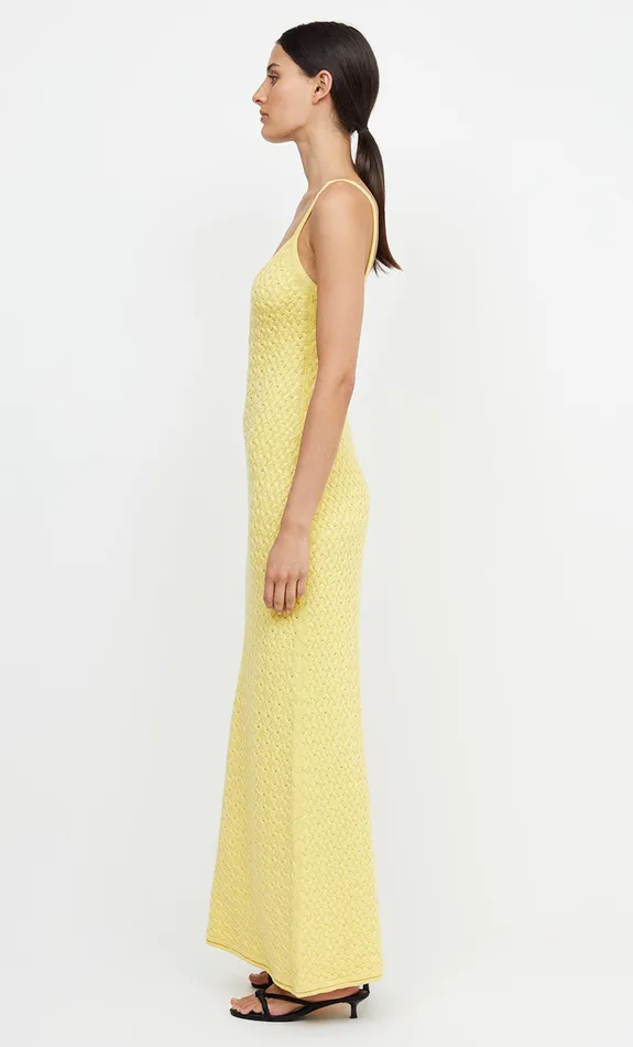 Woman Bec Bridge Maxi Dresses EFFIE KNIT KEY MAXI DRESSFINAL SALE 8211 NO RETURNS Daffodil Yellow Woman Bec Bridge Maxi Dresses EFFIE KNIT KEY MAXI DRESSFINAL SALE 8211 NO RETURNS Daffodil Yellow