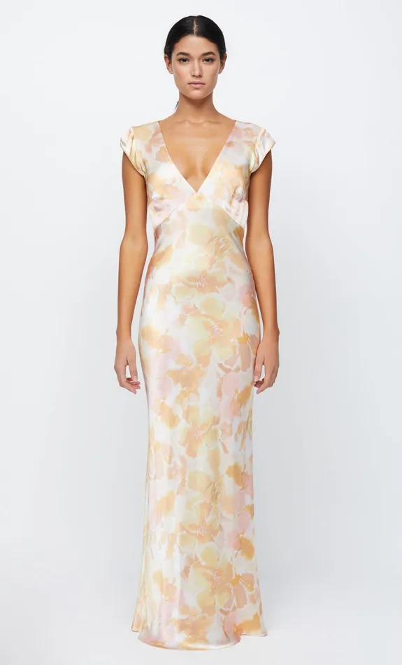Woman Bec Bridge Maxi Dresses INDI V MAXI DRESSFINAL SALE 8211 NO RETURNS Floral Haze Woman Bec Bridge Maxi Dresses INDI V MAXI DRESSFINAL SALE 8211 NO RETURNS Floral Haze