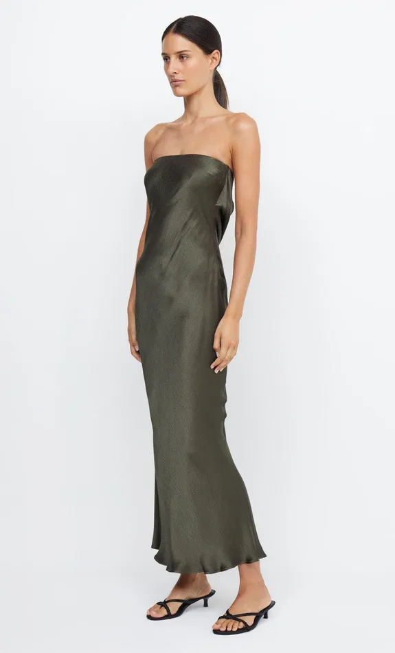 Woman Bec Bridge Maxi Dresses MOON DANCE STRAPLESS DRESS Dark Willow Woman Bec Bridge Maxi Dresses MOON DANCE STRAPLESS DRESS Dark Willow