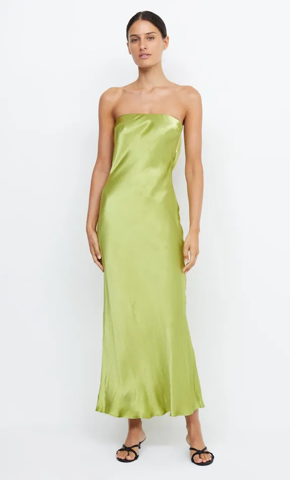 Woman Bec Bridge Maxi Dresses MOON DANCE STRAPLESS DRESSFINAL SALE 8211 NO RETURNS Chartreuse Green Woman Bec Bridge Maxi Dresses MOON DANCE STRAPLESS DRESSFINAL SALE 8211 NO RETURNS Chartreuse Green