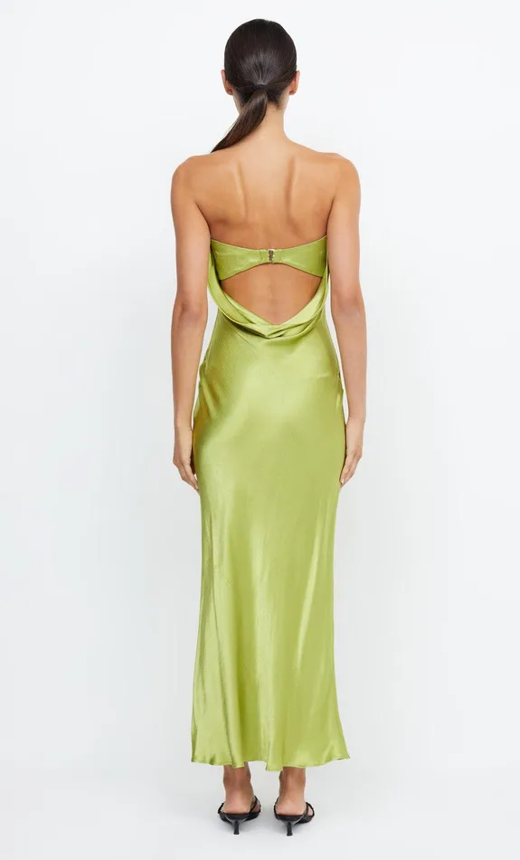 Woman Bec Bridge Maxi Dresses MOON DANCE STRAPLESS DRESSFINAL SALE 8211 NO RETURNS Chartreuse Green Woman Bec Bridge Maxi Dresses MOON DANCE STRAPLESS DRESSFINAL SALE 8211 NO RETURNS Chartreuse Green