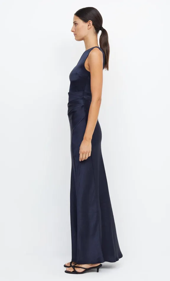 Woman Bec Bridge Maxi Dresses THE DREAMER ASYM DRESS Ink Woman Bec Bridge Maxi Dresses THE DREAMER ASYM DRESS Ink