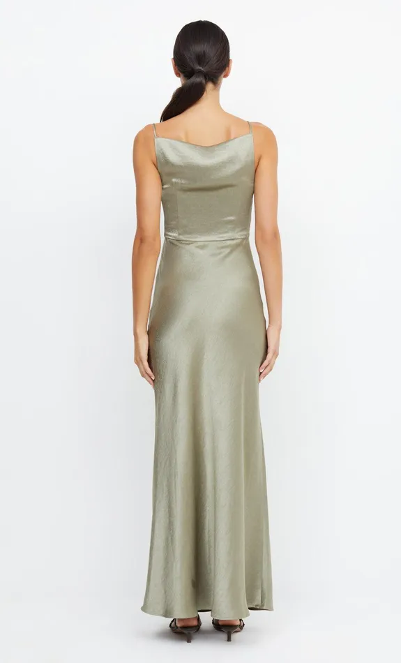Woman Bec Bridge Maxi Dresses THE DREAMER MAXI DRESS Sage Woman Bec Bridge Maxi Dresses THE DREAMER MAXI DRESS Sage