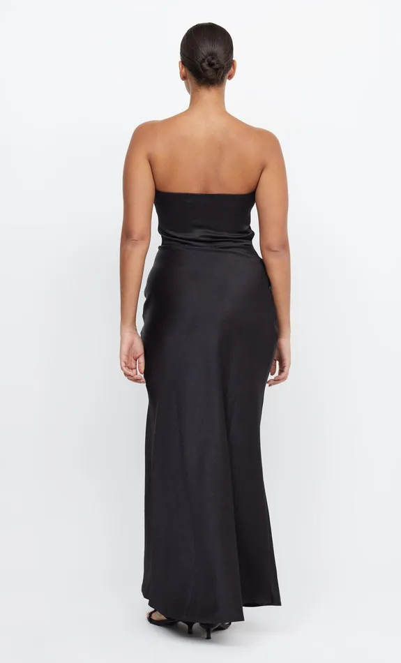 Woman Bec Bridge Maxi Dresses THE DREAMER STRAPLESS DRESS Black Woman Bec Bridge Maxi Dresses THE DREAMER STRAPLESS DRESS Black