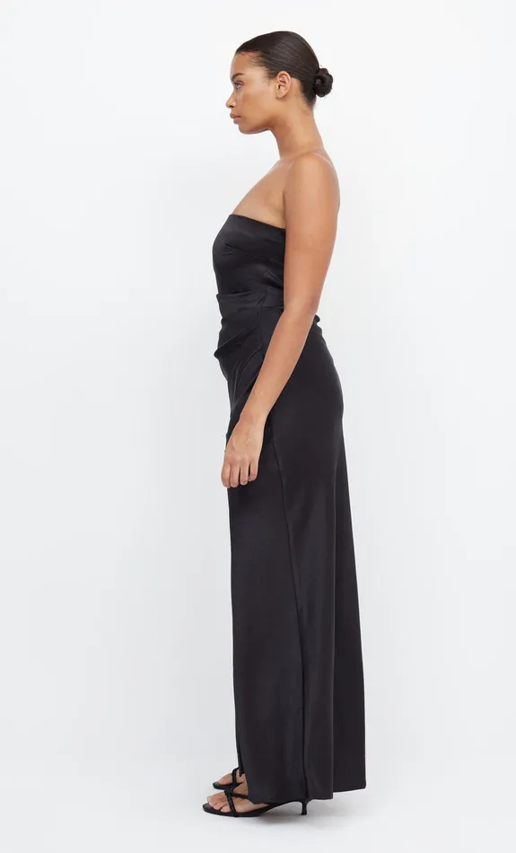 Woman Bec Bridge Maxi Dresses THE DREAMER STRAPLESS DRESS Black Woman Bec Bridge Maxi Dresses THE DREAMER STRAPLESS DRESS Black