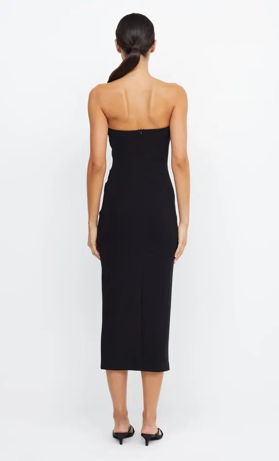Woman Bec Bridge Midi Dresses BE MINE STRAPLESS MIDI DRESS Black Woman Bec Bridge Midi Dresses BE MINE STRAPLESS MIDI DRESS Black