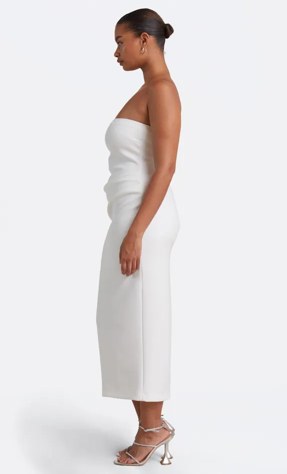 Woman Bec Bridge Midi Dresses BE MINE STRAPLESS MIDI DRESS Ivory Woman Bec Bridge Midi Dresses BE MINE STRAPLESS MIDI DRESS Ivory