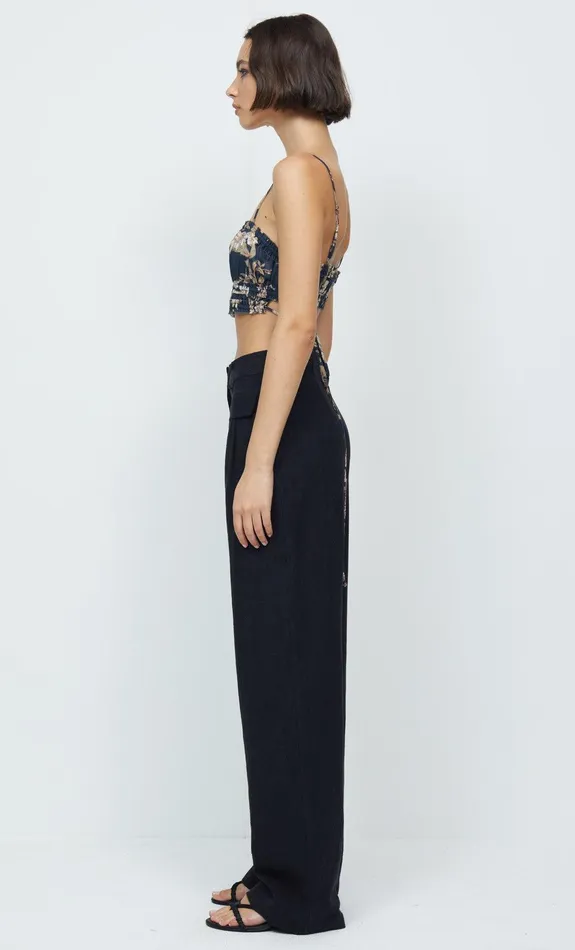 Woman Bec Bridge Shorts Pants HARLOW PANT Black Woman Bec Bridge Shorts Pants HARLOW PANT Black