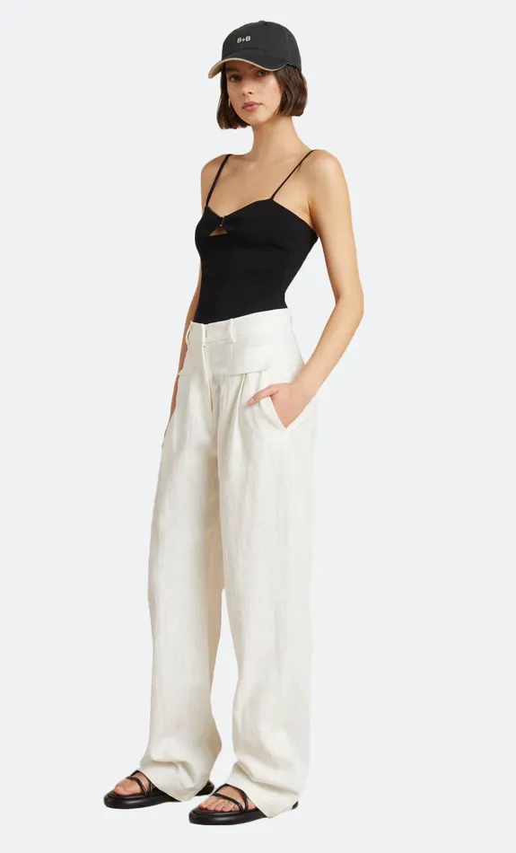 Woman Bec Bridge Shorts Pants HARLOW PANT Ivory