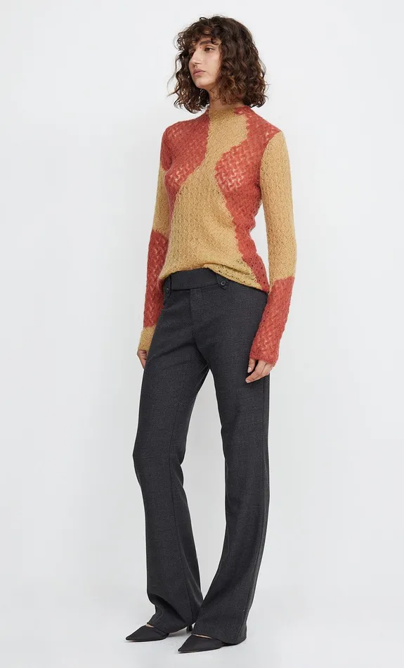 Woman Bec Bridge Shorts Pants TALI FLARED PANT Check