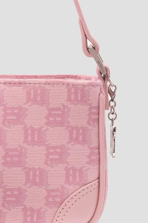 Women Bags MISBHV Jacquard Monogram 90S Bag Mini Bubblegum