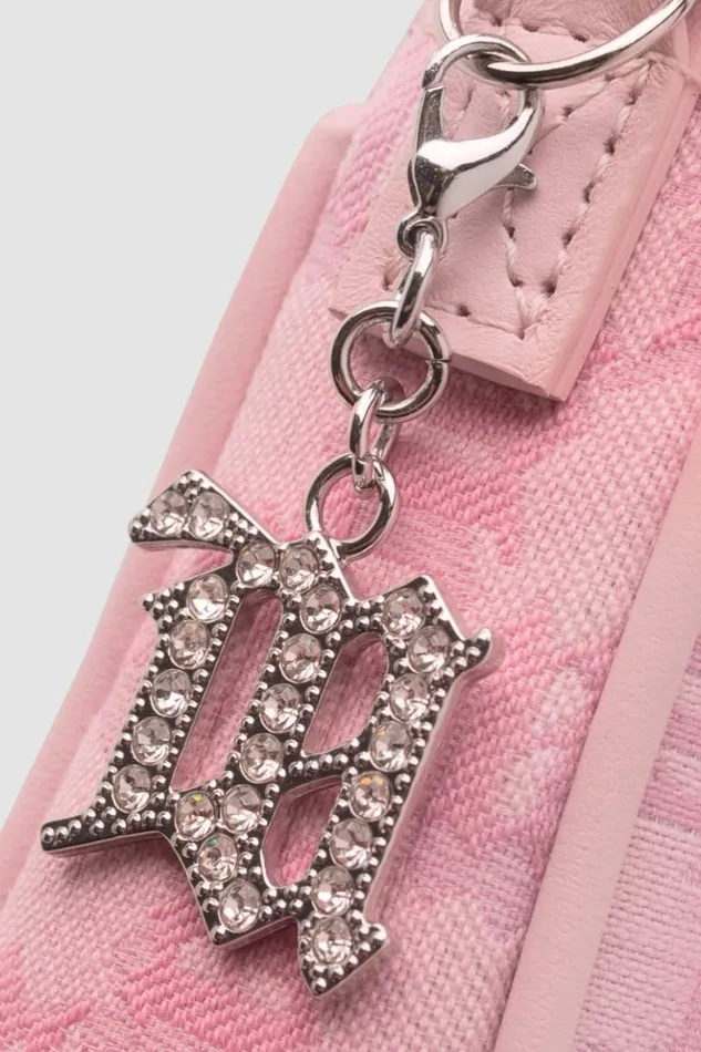 Women Bags MISBHV Jacquard Monogram 90S Bag Mini Bubblegum