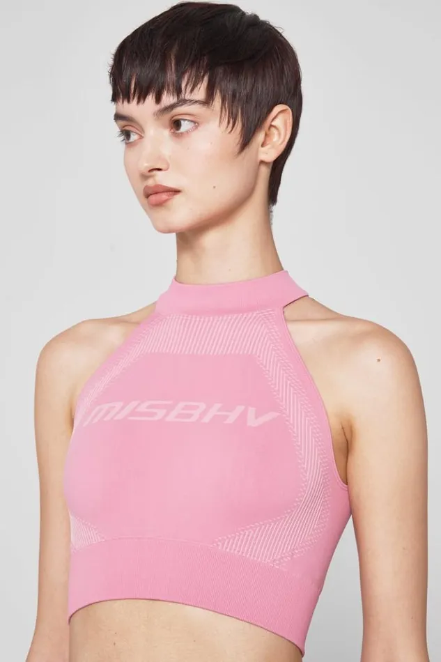 Women Bras MISBHV Sport Halter Bra Bubblegum