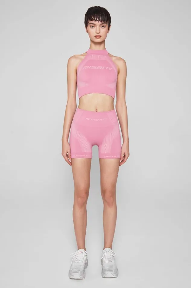 Women Bras MISBHV Sport Halter Bra Bubblegum