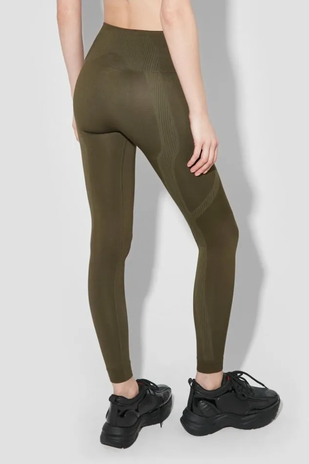 Women Leggings MISBHV Sport Leggings Green