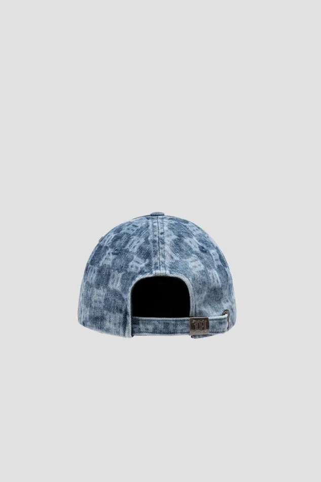 WomenMen Hats MISBHV Monogram Denim Cap Blue