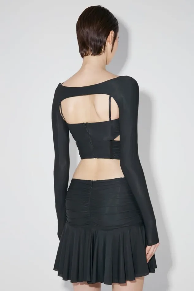 Women Tops MISBHV Pandora Shrug Black