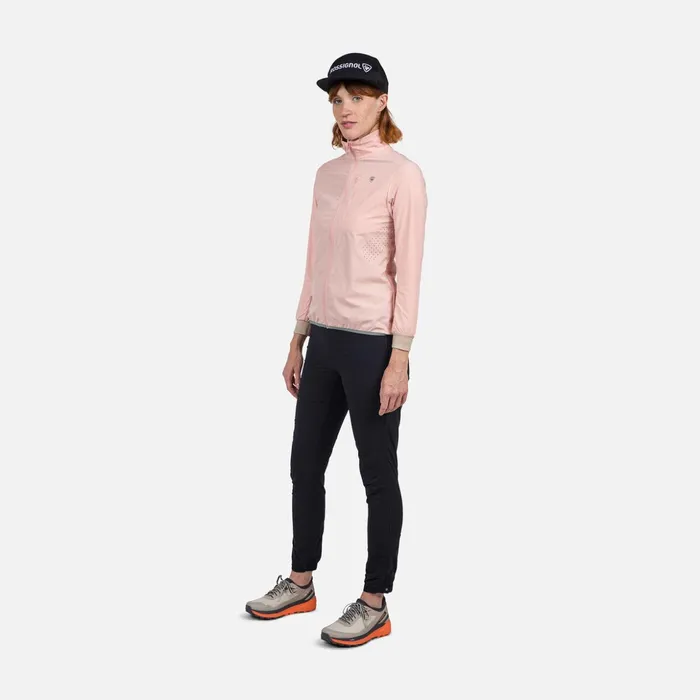 Women Women039s Active Versatile XC Ski Jacket Pastelpink Rossignol Softshell and Lightweight Jackets