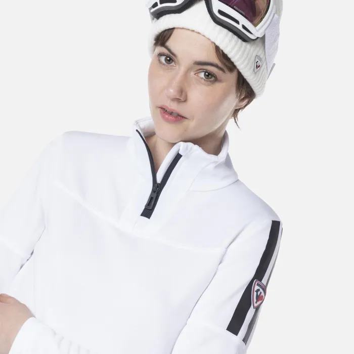 Women Women039s Experience HalfZip Top White100 Rossignol Baselayers