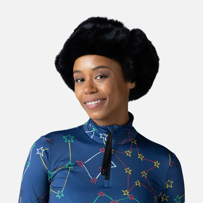 Women Women039s JCC Booster HalfZip Top Cosmicblue Rossignol Baselayers