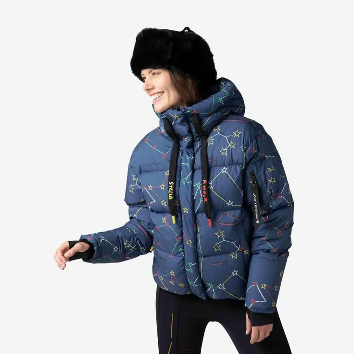 Women Women039s JCC Modul Printed Down Bomber Jacket Cosmicblue Rossignol Ski and Snowboard Jackets Women Women039s JCC Modul Printed Down Bomber Jacket Cosmicblue Rossignol Ski and Snowboard Jackets