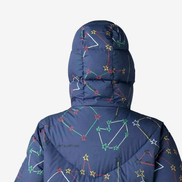 Women Women039s JCC Modul Printed Down Bomber Jacket Cosmicblue Rossignol Ski and Snowboard Jackets