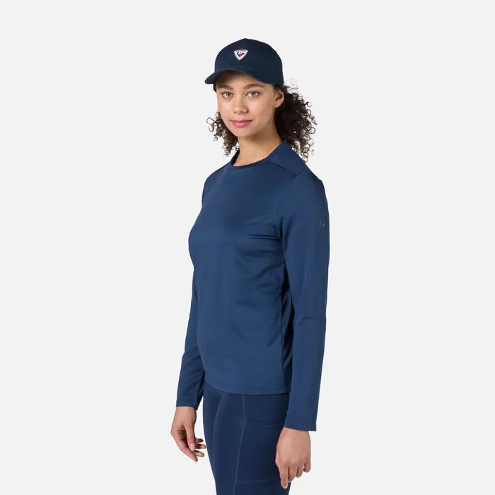 Women Women039s Long Sleeve Light Midlayer Darknavy715 Rossignol Baselayers
